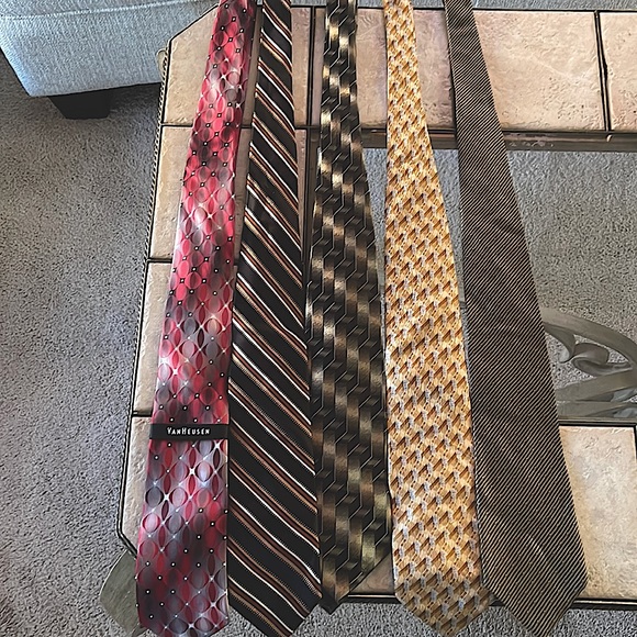 Mens Ties Bundle 5 for 30.00 - Picture 1 of 3